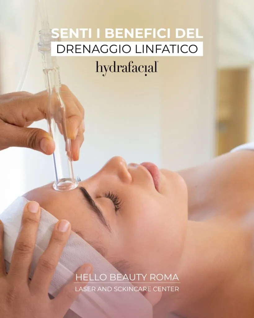 Hydrafacial viso, Hello Beauty Roma