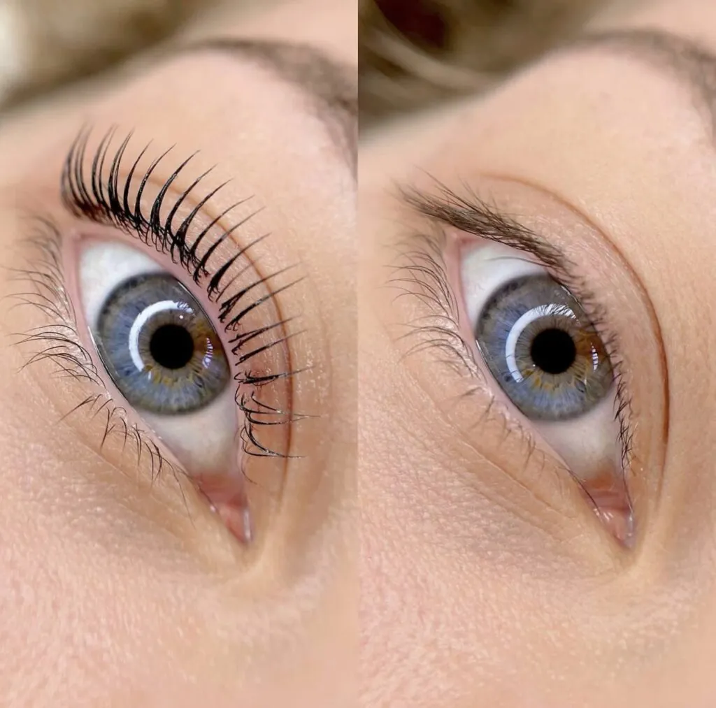 Laminazione ciglia con colore e siero, Hello Beauty Roma